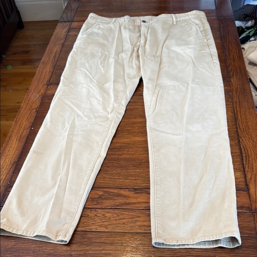 Ag Adriano Goldschmied Tan Chinos Relaxed Fit